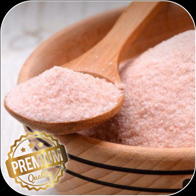 

Fine grade Himalayan Pink Salt, garam himalaya (halus) 1kg