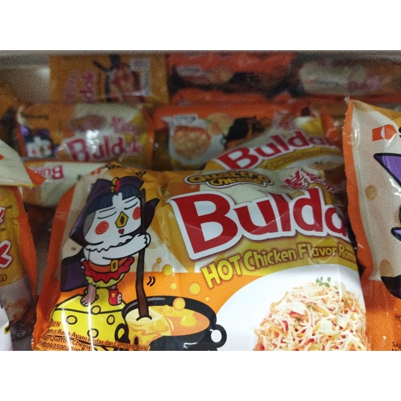 

SAMYANG BULDAK QUATTRO CHEESE 145 GRAM /SAMYANG CREAM CARBONARA LIMITED EDITION 140 GRAM / SAMYANG BULDAK ROSE 140 GRAM / SAMYANG CARBONARA LIMITED EDITION / MIE SAMYANG CARBONARA / SAMYANG GREEN CREAM CARBONARA / SAMYANG GREEN BULDAK CREAM CARBONARA