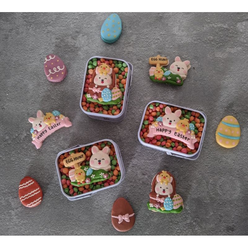 

Easter tin can macarons