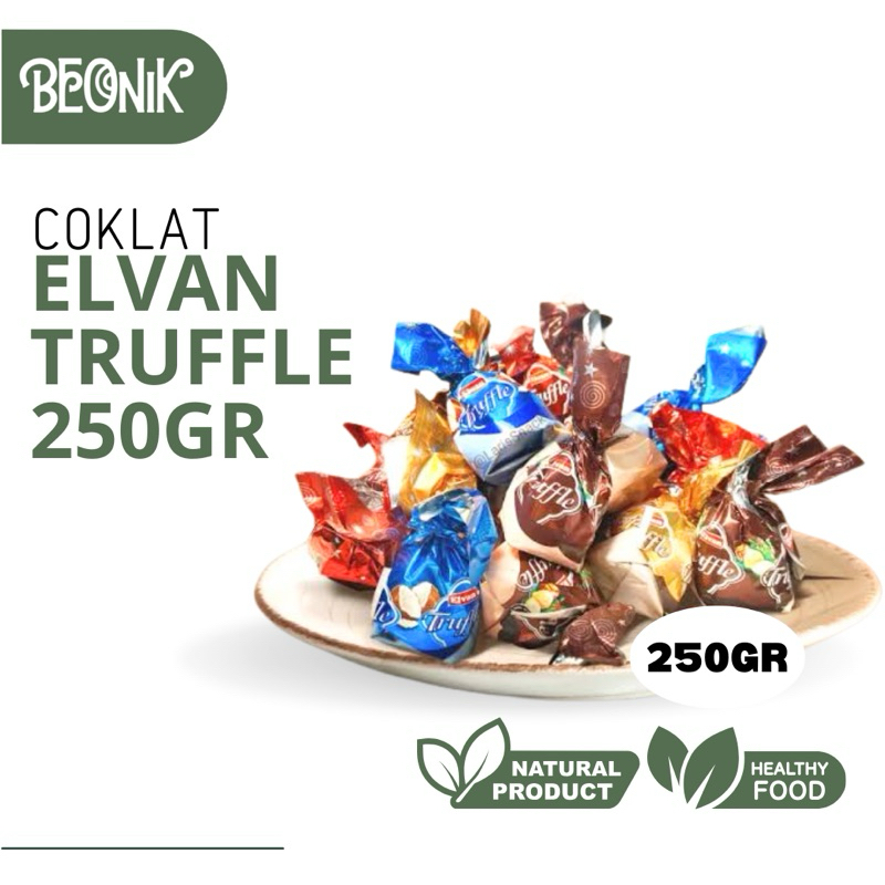 

Elvan Truffle Chocolate 250GR Coklat Arab Turkey All Varian