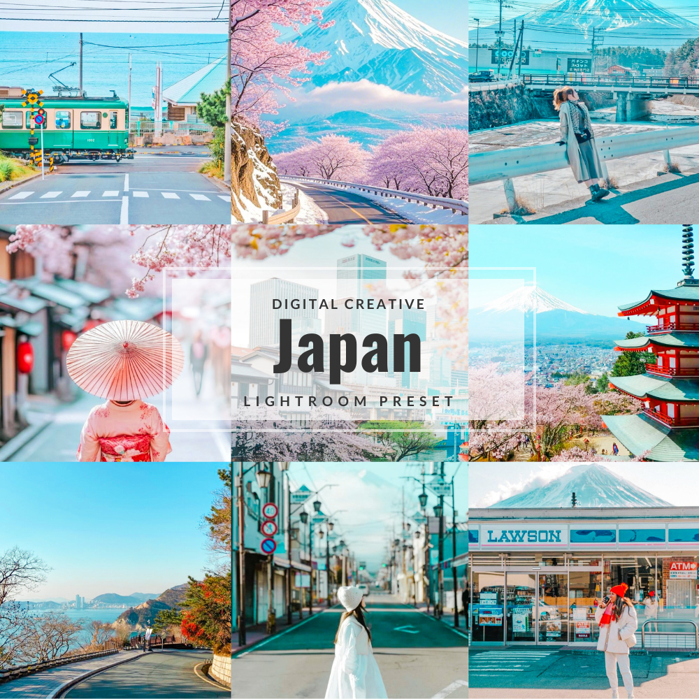 20 PRESET AESTHETIC | JAPAN PRESET | LIGHTROOM