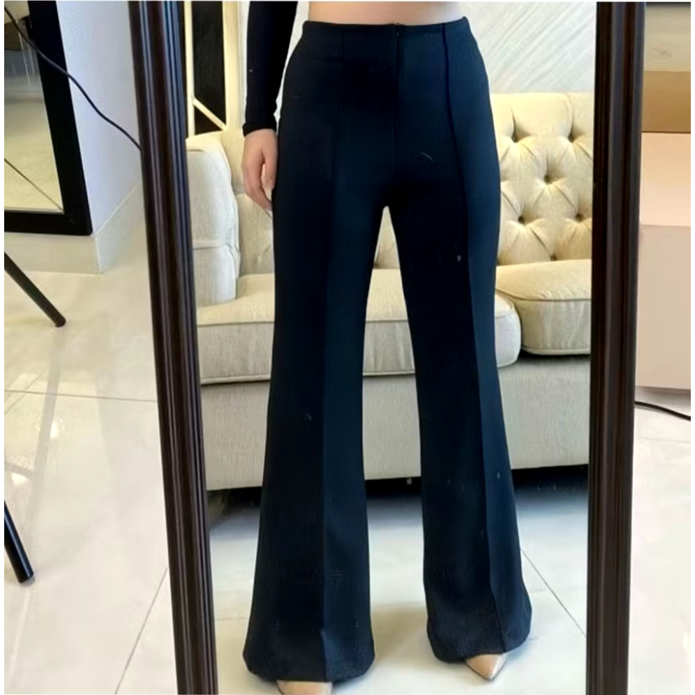 celana CUTBRAY wanita scuba jumbo celana cutbray highwaist wanita scuba BB 40-105 BIG SIZE