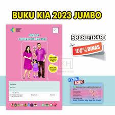 Buku KIA (Kesehatan Ibu dan Anak) Terbaru (buku pink kehamilan) JUMBO
