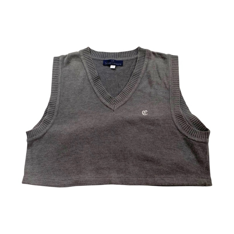 grey uniform vest