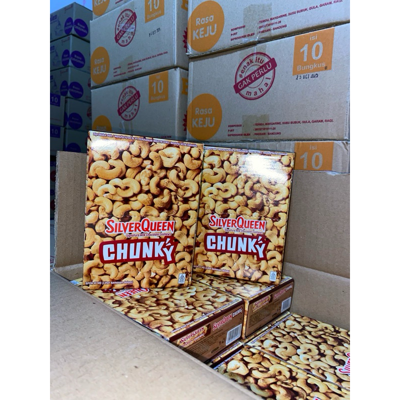 

Silverqueen Chunky box MEDE 12 x 26g Promo