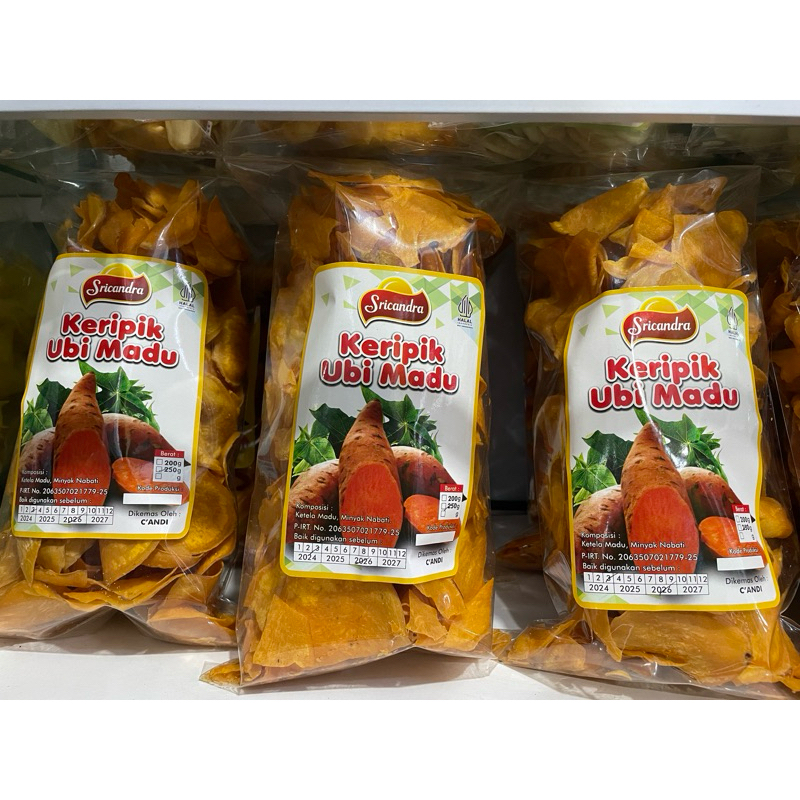 

KERIPIK UBI MADU PREMIUM [berat 250 gr]