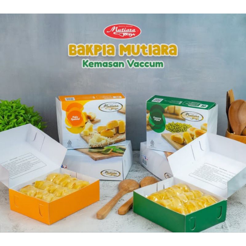

Bakpia Mutiara kemasan VAKUM