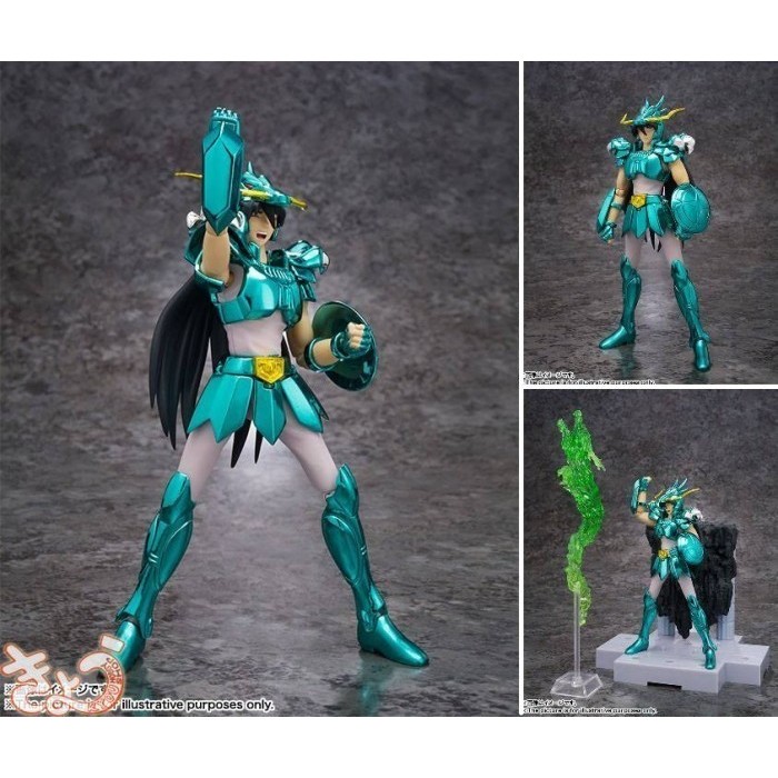 ORIGINAL BANDAI DD Panoramation Dragon Shiryu Saint Seiya Figure - NEW & VERY RARE