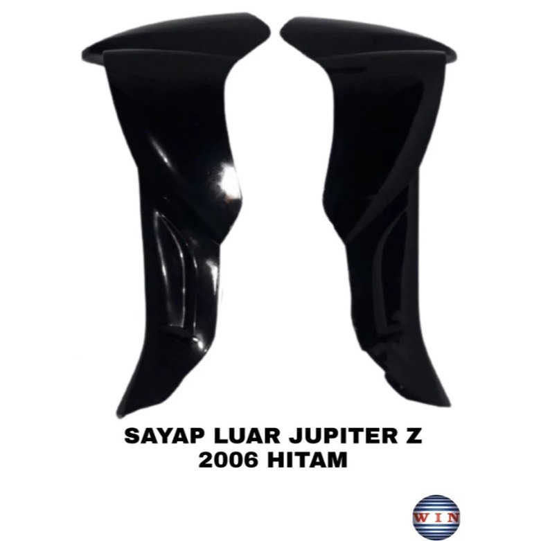 SAYAP LUAR JUPITER Z 2004 - 2006 HITAM / LEGSHIELD LUAR JUPITER Z HITAM 2004 2005 2006 HITAM