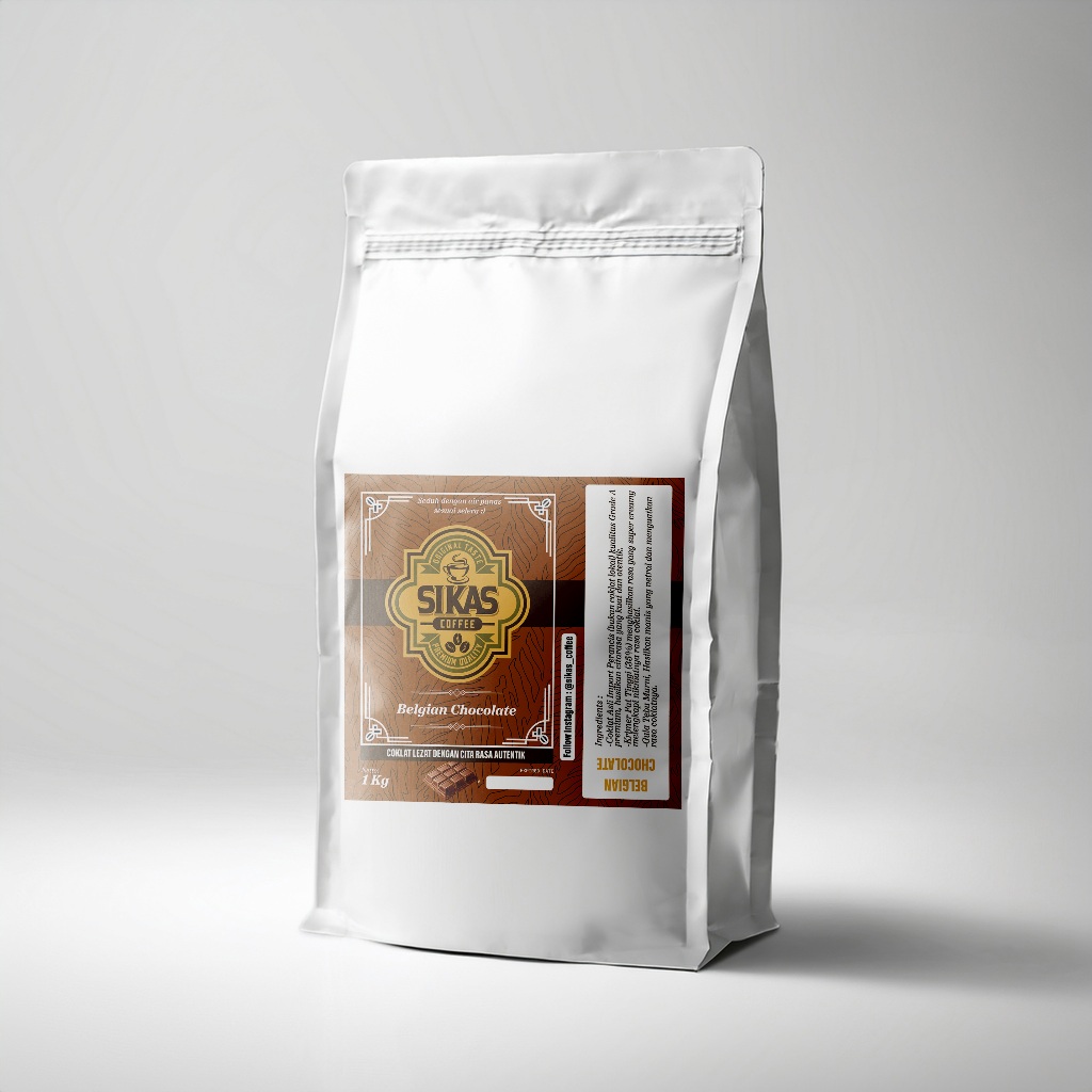 

Sikas Coffee France Choco Bulking 1 Kg Coklat Instan tinggal shaker atau kocok