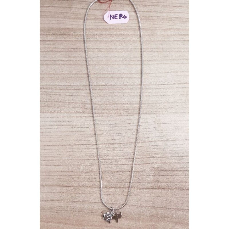 NERO♡KalungCatLoversDenganPaw-CatLoversNecklacePetPaw