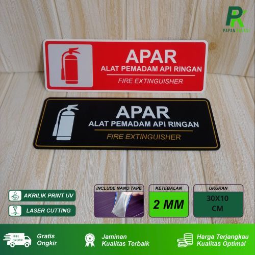 

Akrilik Signboard APAR