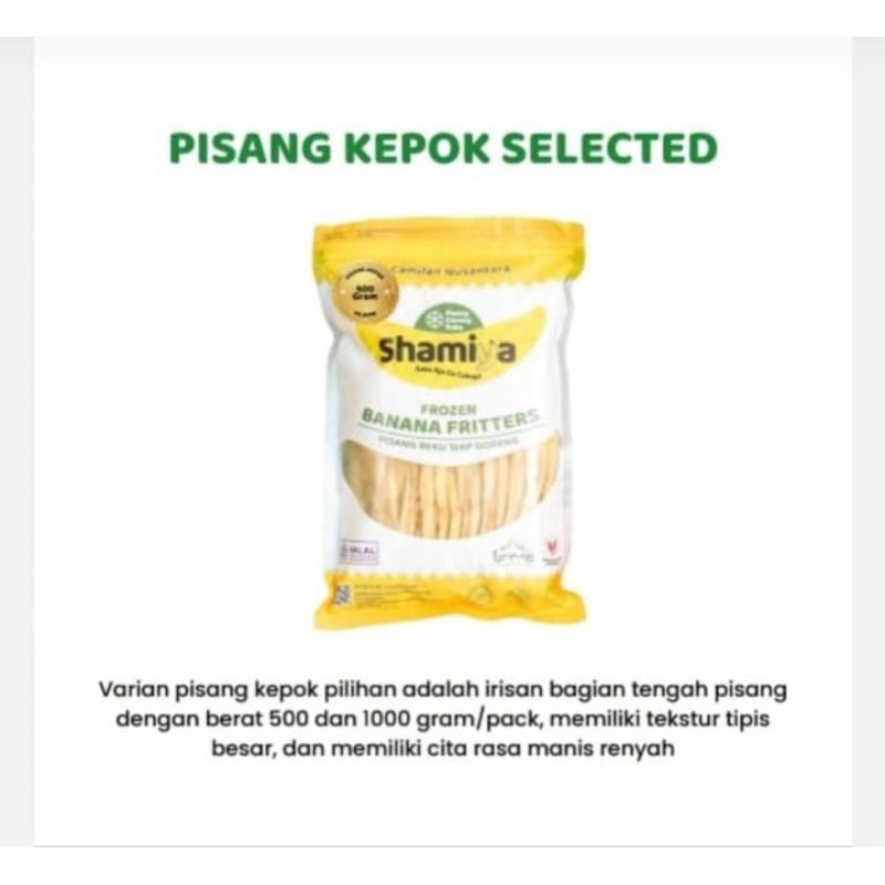 

Pisang Shamiya Selected