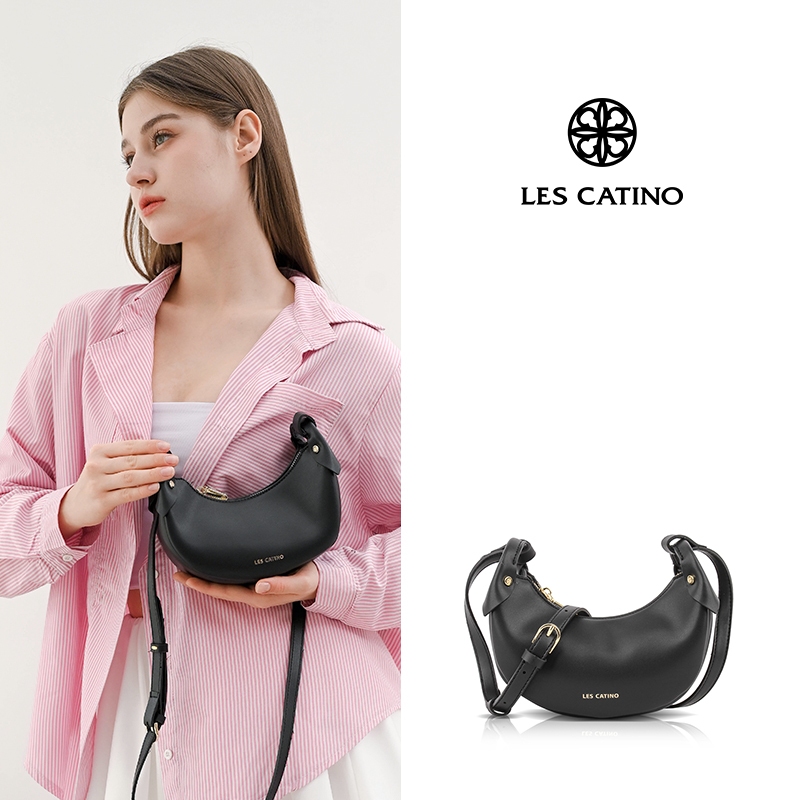 Tas Selempang Les Catino Cleo Saddle Crossbody