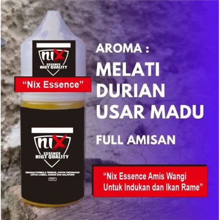 Essen Ikan Babon/Indukan dan Ikan Rame/Nix Essen Aroma Melati Durian Usar Madu/Essen Jitu Kualitas P