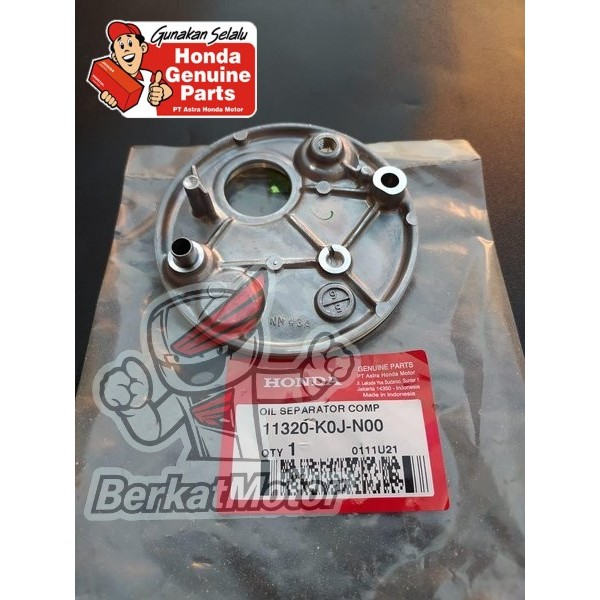 11320-K0J-N00 Oil separator comp tutup pompa oli genio beat scoopy