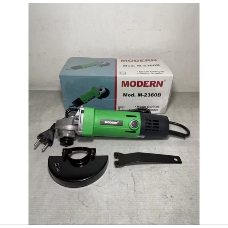 MESIN GERINDA TANGAN 4" M-2360 MODERN ANGLE GRINDER M2360B MODERN