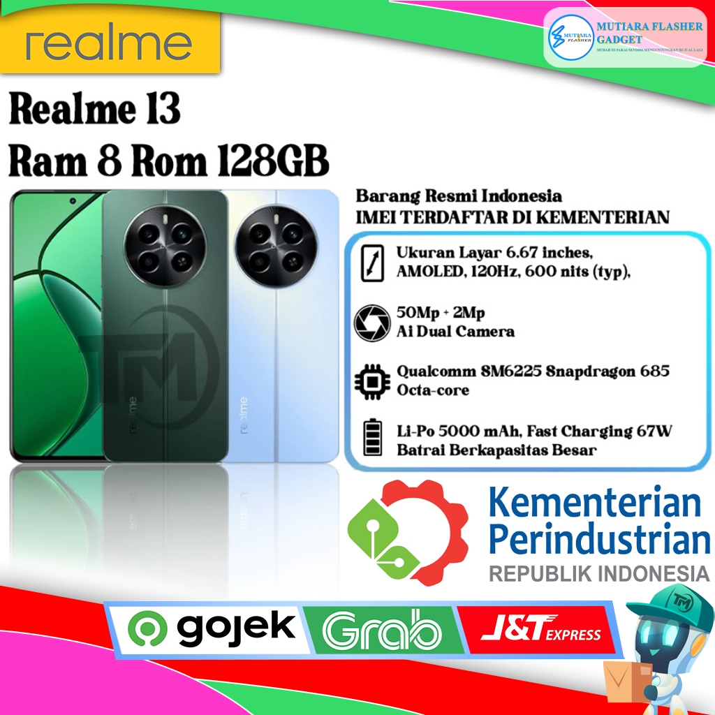 Realme 13 Ram 8/128GB | Ram 8/256GB | Ram 12/256GB