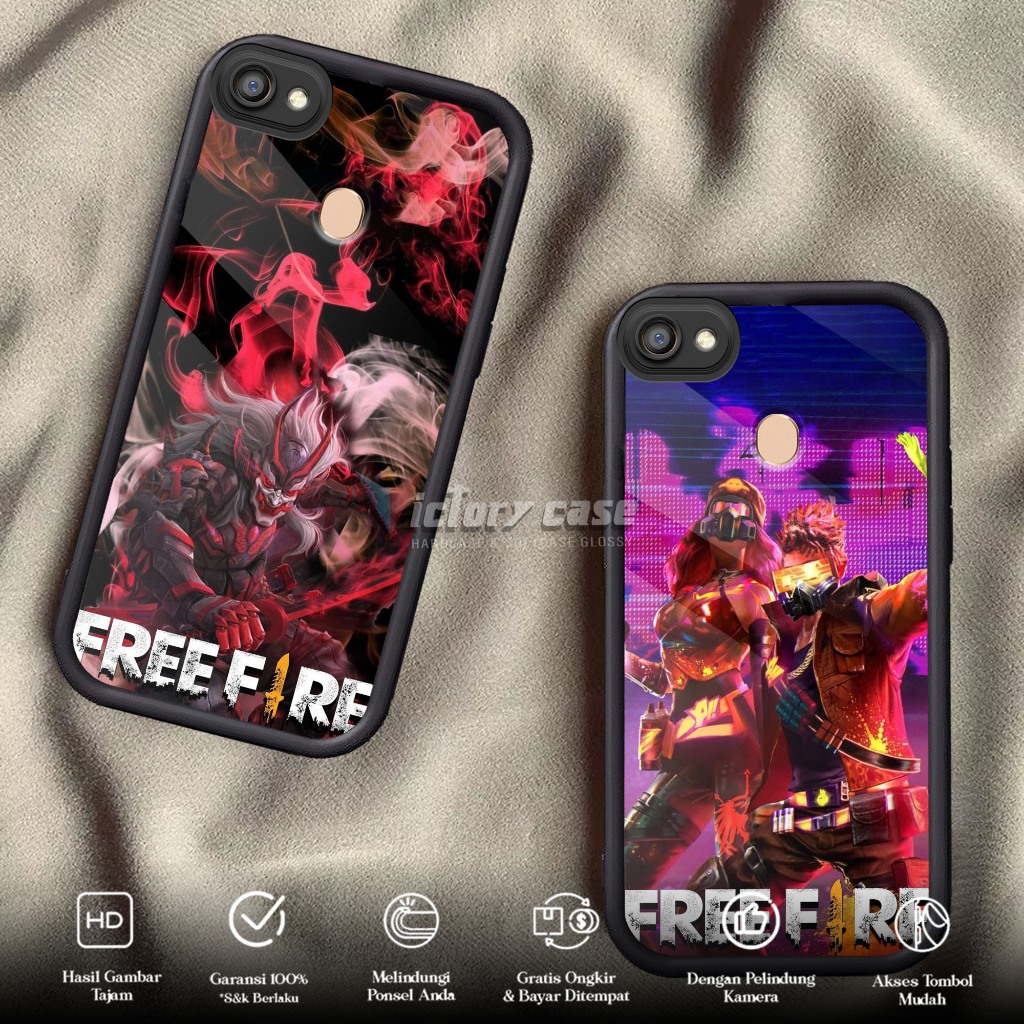 Case OPPO F5 OPPO F5 YOUTH  Victory Case [ FF ] Case Hp Glossy Casing Hardcase Softcase Bisa cod
