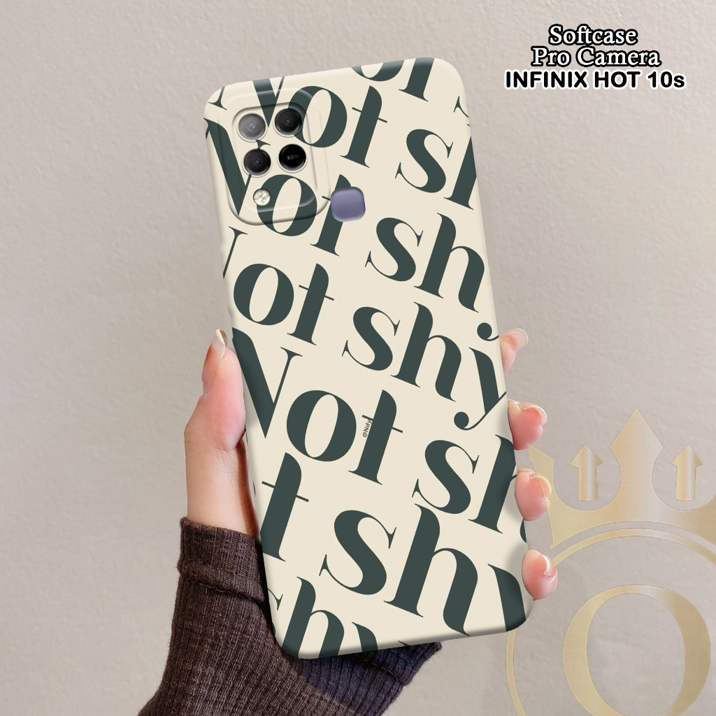 Softcase Infinix Hot 10s - ORORA - Casing Infinix Hot 10s - Motif case Abstrak - Infinix - Softcase 