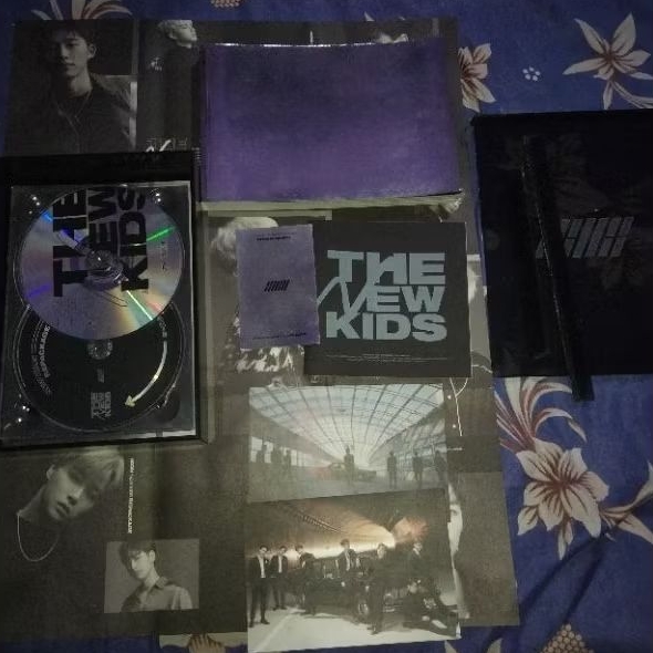 ALBUM iKON NEW KIDS REPACKAGE [BLACK VERSION] damaged