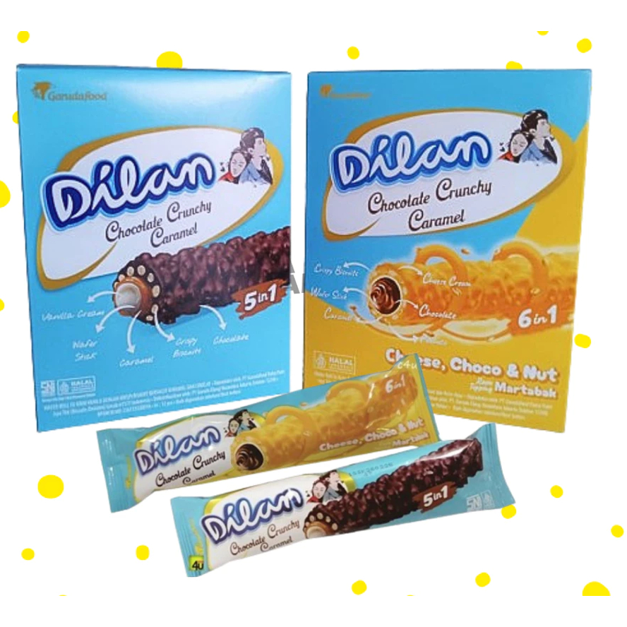 

DILAN CHOCOLATE CRUNCHY CARAMEL CHEESE CHOCO & NUT, CHOCOLATE CRUNCHY CARAMEL