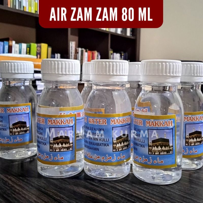 

AIR ZAMZAM KEMASAN BOTOL UKURAN 80ml JAMINAN ASLI