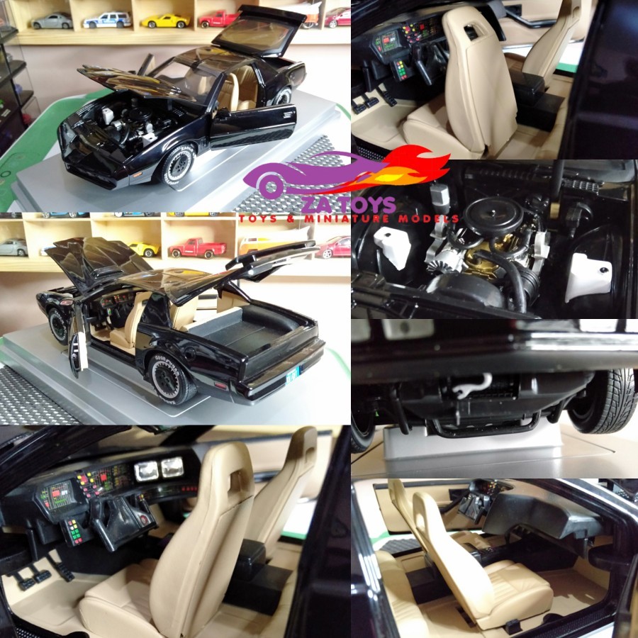 Diecast Knight Rider KITT by SkyNet Universal Studios Skala 1:18