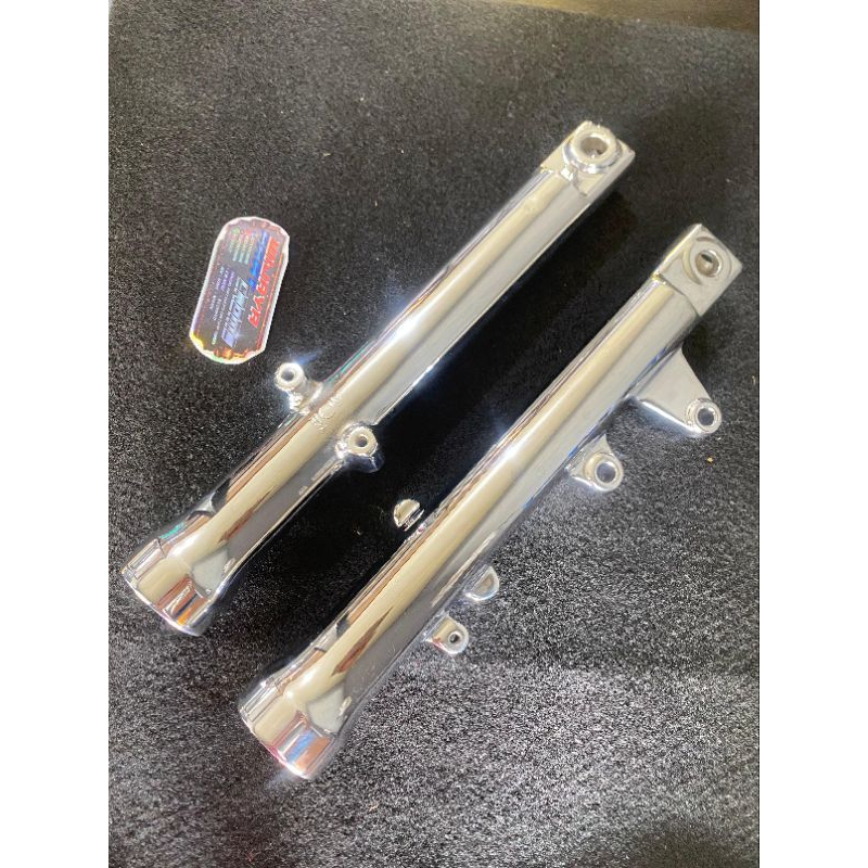 TABUNG SHOCK DEPAN SCORPIO CHROME