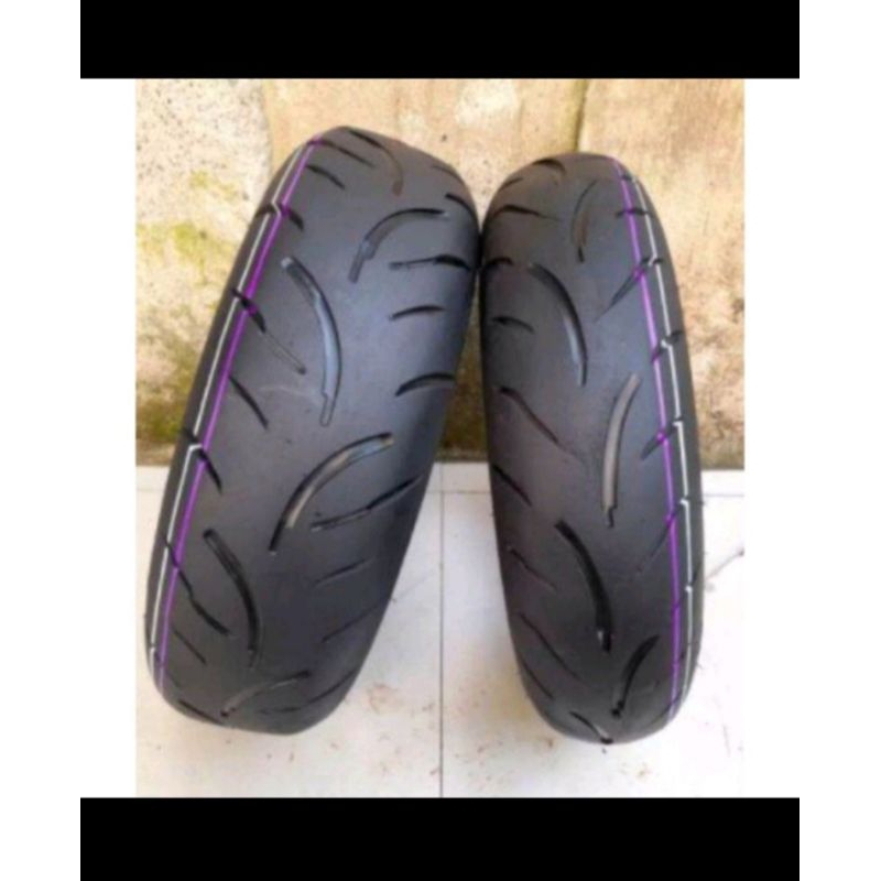sepasang depan dan belakang ban motor nmax 120/70-13 & 140/70-13 tubles