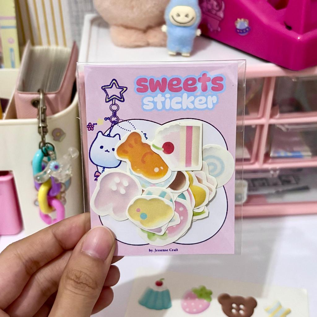 

Sweets Sticker Pack Mini Decoration
