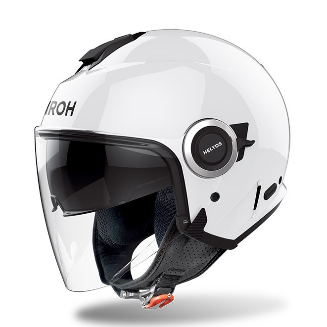 AIROH HELYOS WHITE GLOSS HALF FACE