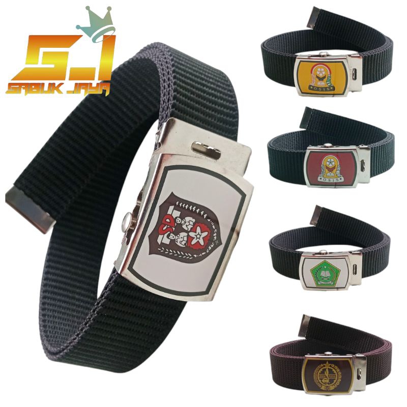 IKAT PINGGANG SEKOLAH KEPALA RODA 3,5Cm