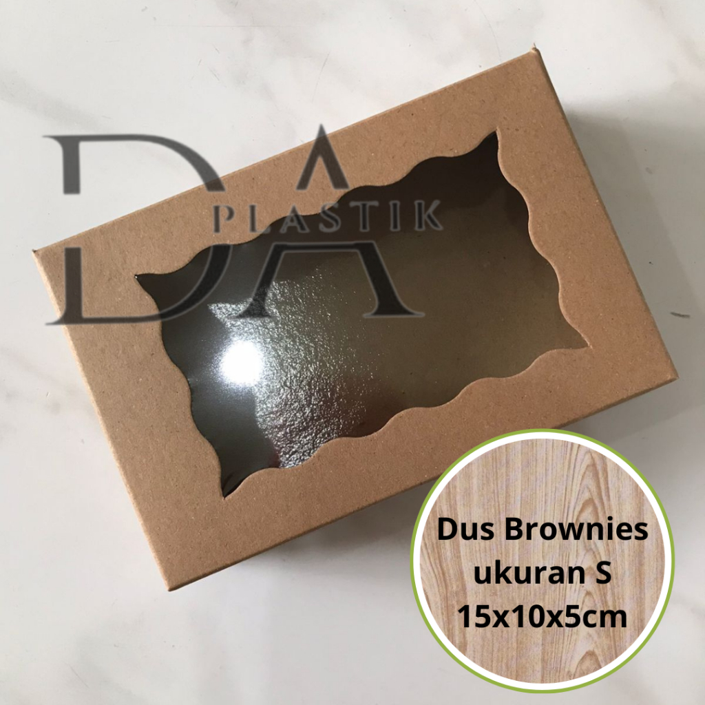 

Dus Brownies Ukuran S 15x10x5cm | Box Laminating | Dus Laminating | Dus Kraft | Dus Brwonis | Dus Kue Kecil