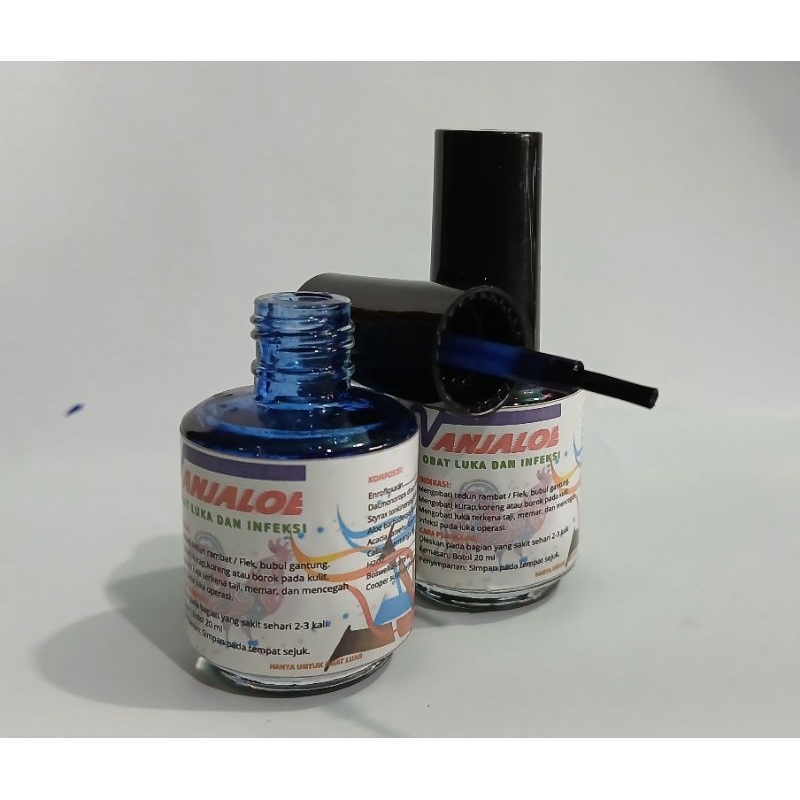 Vanjaloe obat tedun rambat Obat flek Kaki Ayam obat biru penanda kaki ayam obat bubul gantung