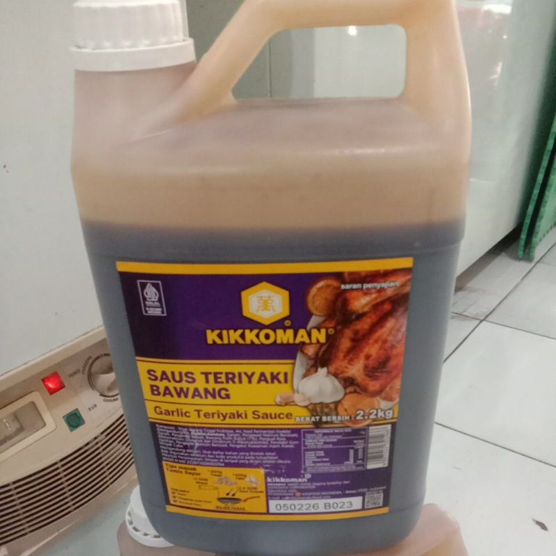 

Kikkoman Garlic Teriyaki 2.2ltr/Bulgogi 2.2 lt/Mirin/Kecap Asin Jepang
