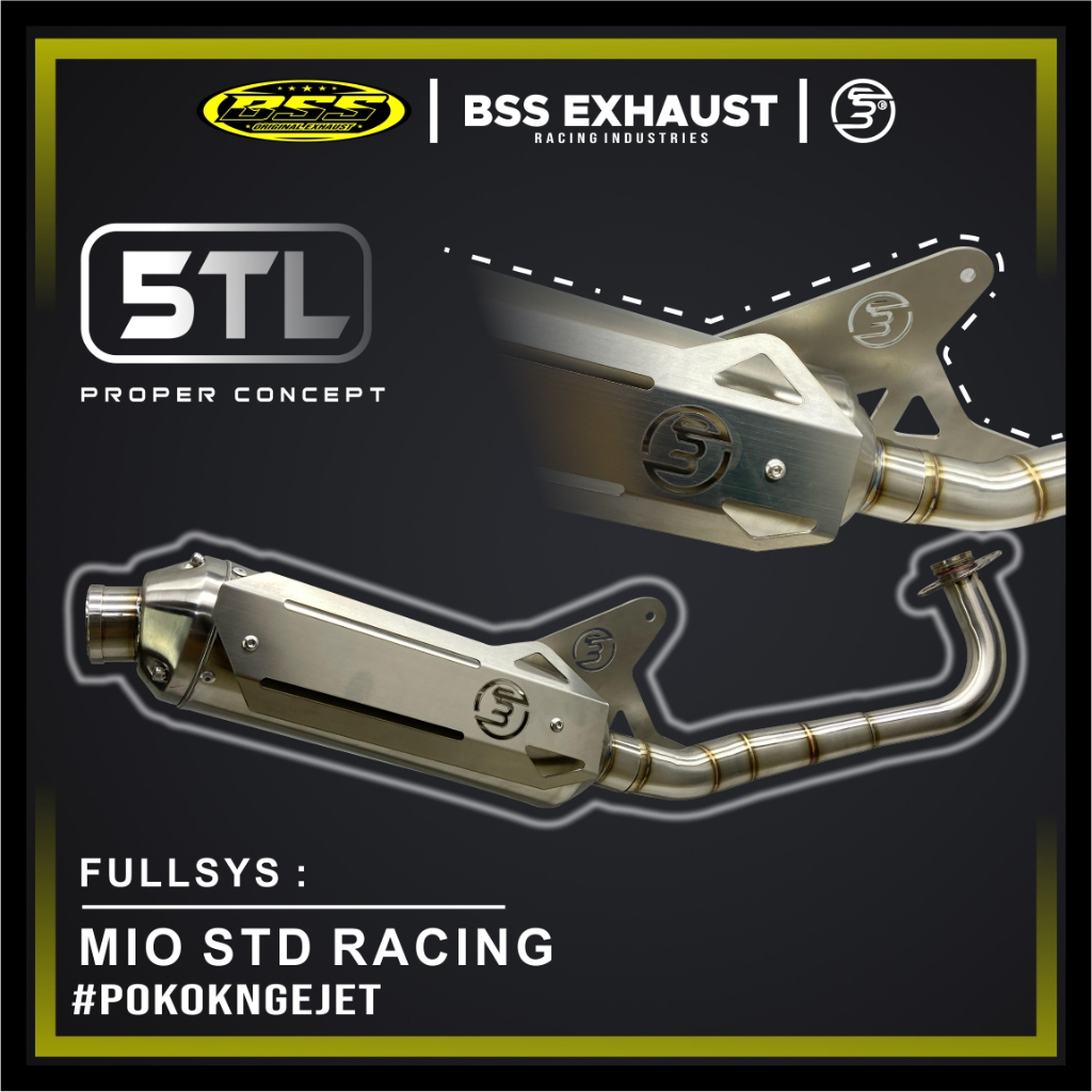 KNALPOT MIO PROPER STD RACING BSS EXHAUST