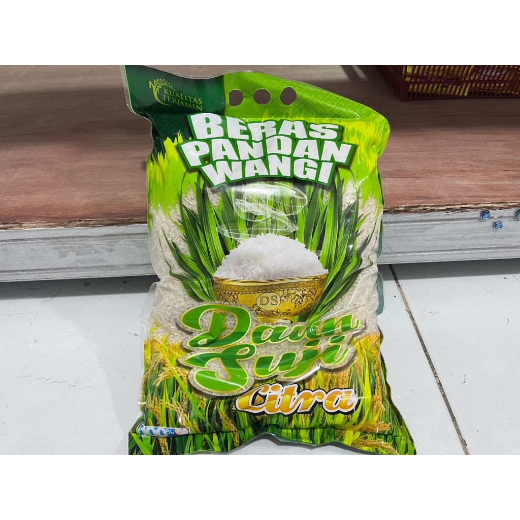 

Beras Pandan Wangi daun suji citra