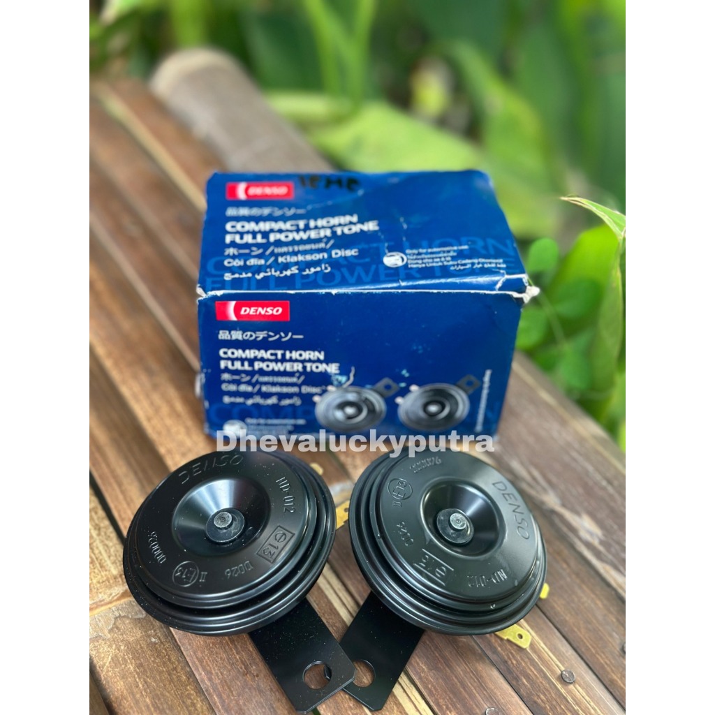 KLAKSON DENSO 12V MOTOR SUPRA SCOOPY BEAT VARIO NMAX SUARA AVANZA SEPASANG