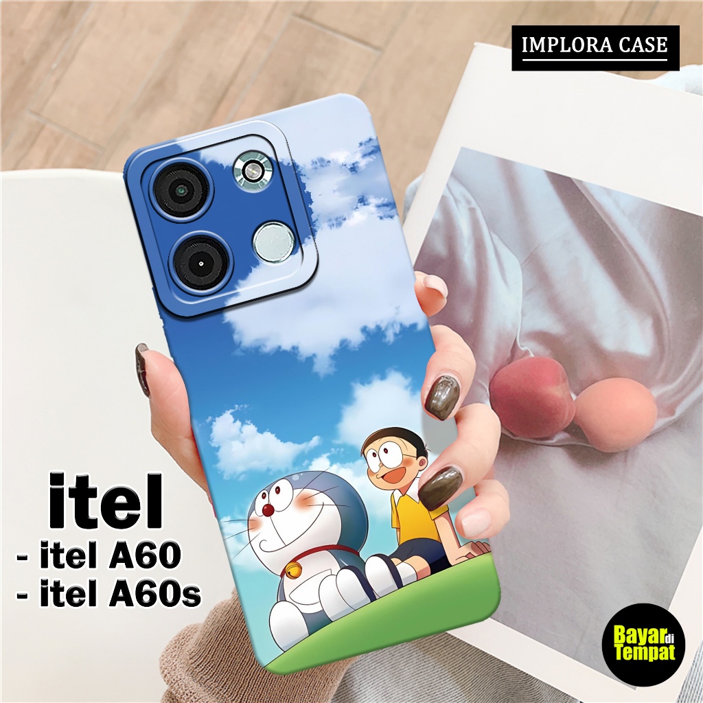 Softcase Itel A60 / A60s - Motif Kartun - IMPLORA CASE - Casing Itel A60 / A60s Case Hp Itel A60 / A