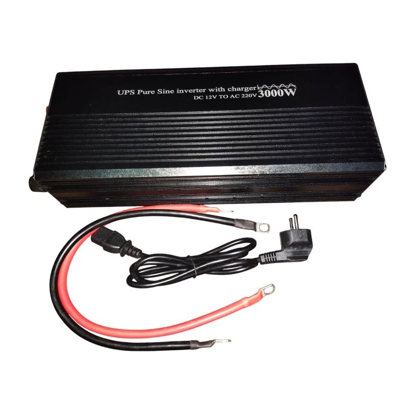 POWER INVERTER PURE SINE WAVE 3000 WATT Plus Charger 15A
