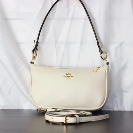 Coach Top Handle Pouch Signature Mini Tas Selempang 2 Tali Full Colour | Mini Shoulders Bag Kode 444