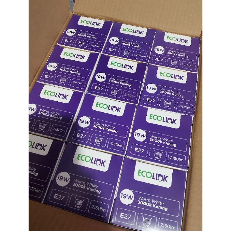 Ecolink Lampu Bohlam LED 19 Watt Warm White