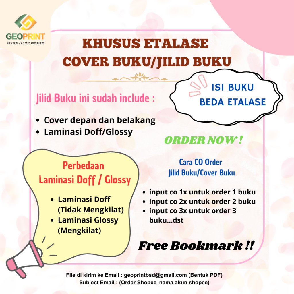 

jilid buku lengkap/soft cover/hard cover/kawat spiral