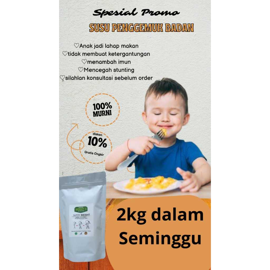 

Susu Penggemuk Badan Anak susu penggemuk gemuk obat gemuk naikkan bb penambah nafsu makan