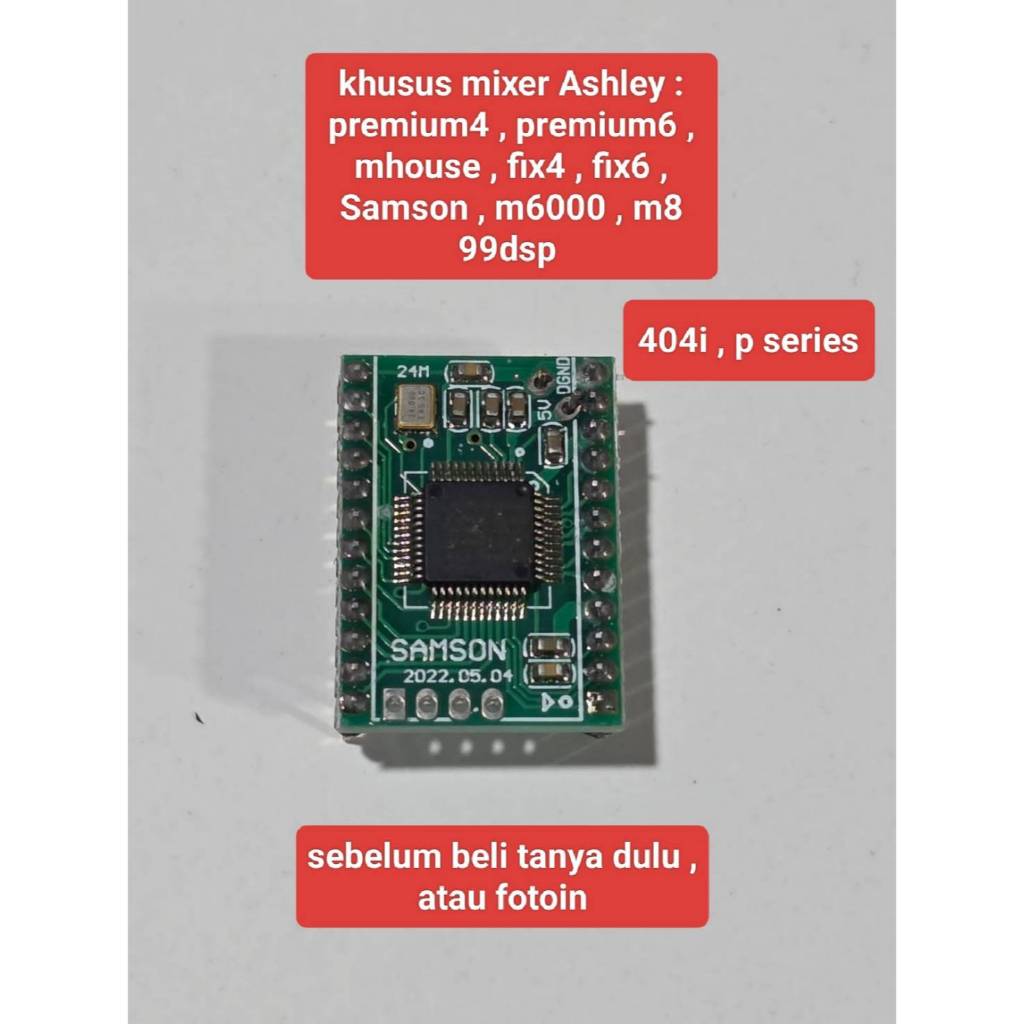 modul effect mixer ashley premium4 premium6 fix4 fix6 404i samson m6000 mhouse m8