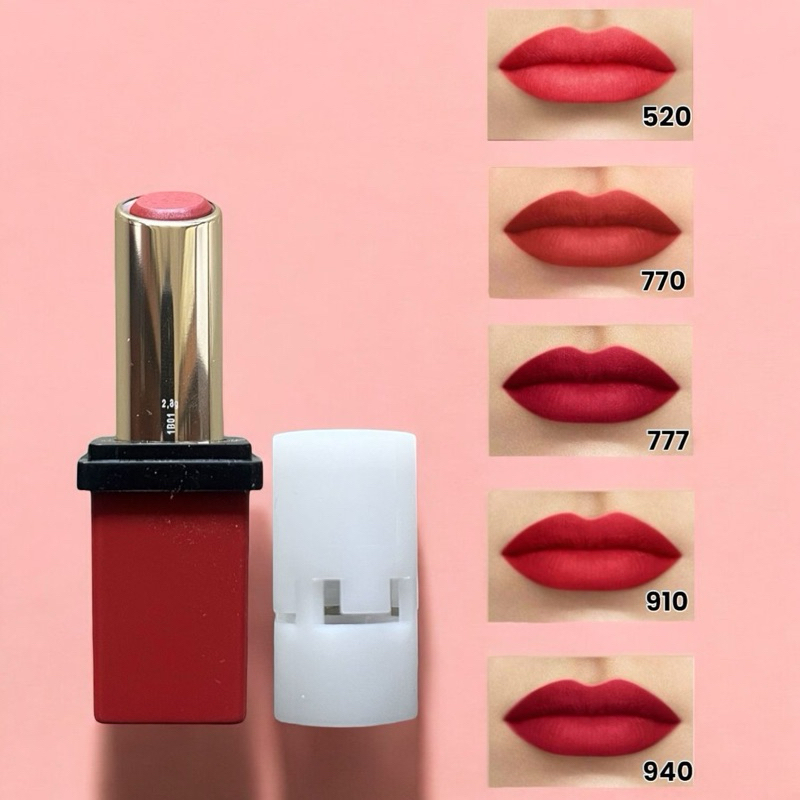 Guerlain Kiss Kiss Tender Matte Lipstick Full Size Tester