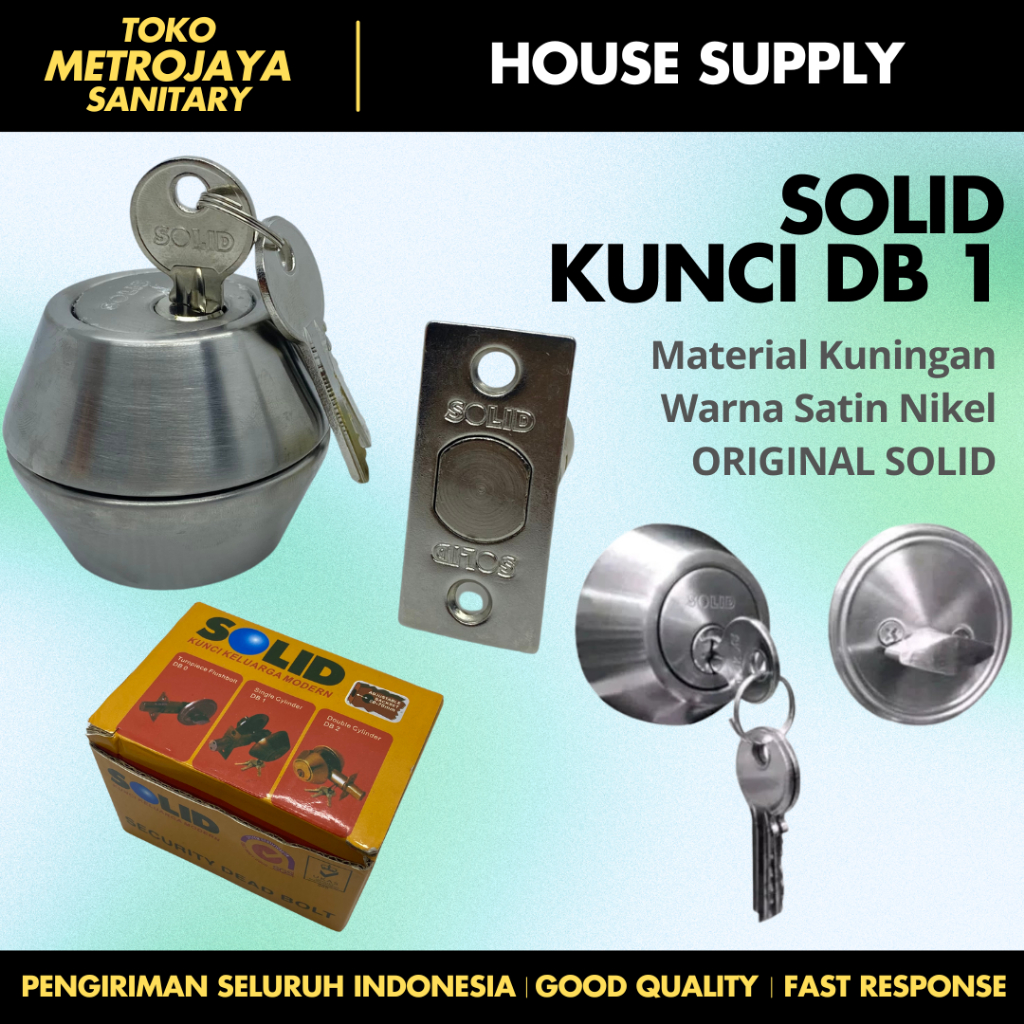 Kunci Tambahan Solid  DB 1