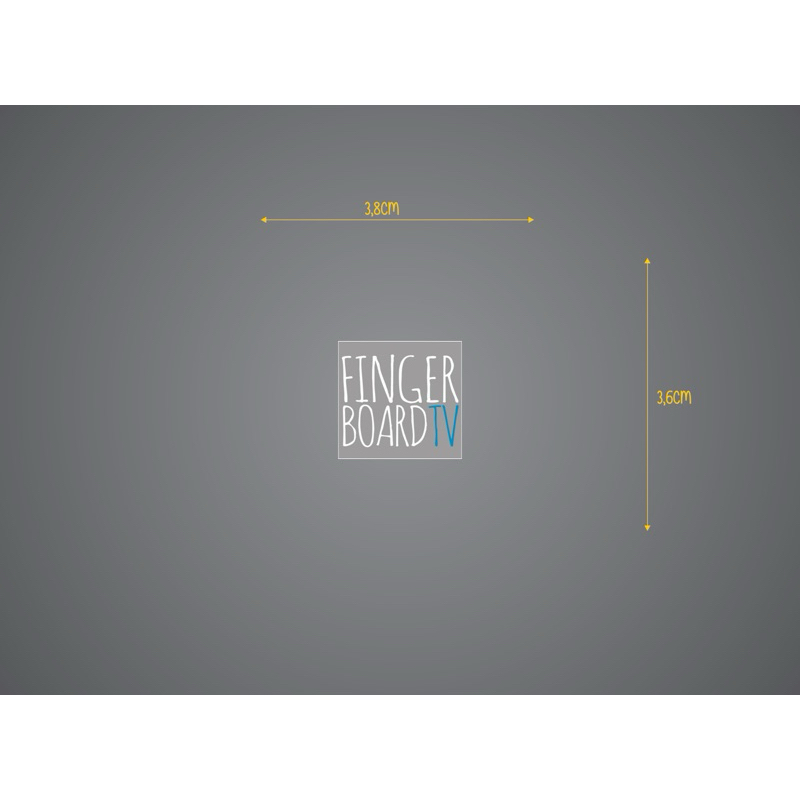 

stiker FINGERBOARDTV.DE FBTV FINGERBOARDTV
