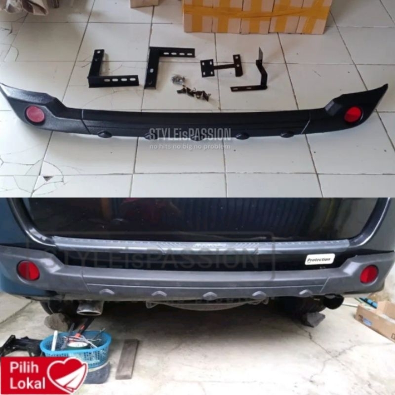 Pelindung Bemper Belakang Avanza 2006-2011 Karet PU by Sunrise